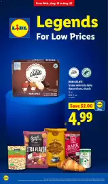 Lidl weekly ad week 34 Page 10: Bon Gelati frozen mini mix dairy dessert bars, classic €4,99