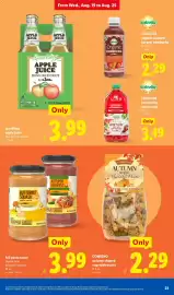 Lidl weekly ad week 34 Page 23: Lidl fall pasta sauce €3,99, Combino autumn shaped vegetable pasta €2,29