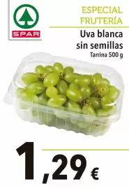 Folleto SPAR Página 7: Spar - uva blanca sin semillas €1,29