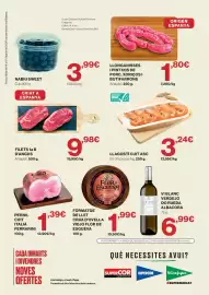 Catálogo Hipercor Página 2: Llagostí cuit asc €3,24, Flor de Esgueva viejo €1,99