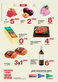 Catálogo El Corte Inglés Página 2: Lomo adobado de cerdo extra €4,23, Albacora vino blanco verdejo €6,99