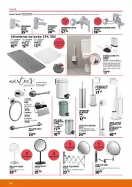 Catálogo Optimus Página 34: Espejo telescópico €23,15, Monomando ducha €57,95