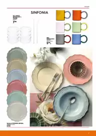 Catálogo Optimus Página 7: Set 2 vasos borosilicato + pajitas €7,95, Vajilla Stoneware Sinfonia €64,95