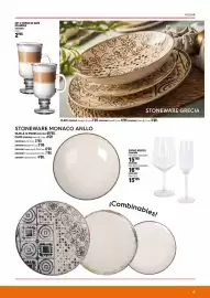 Catálogo Optimus Página 9: Copas aristo €15,95, Stoneware Monaco Anillo €49,95