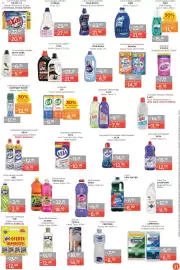 Encarte Supermercados Mundial Página 11: Limpador Multiuso Ypê €12,89, Desinfetante urca vários tipos €6,48