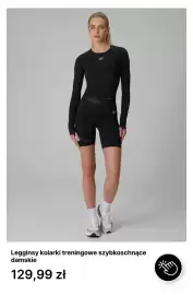 4F gazetka tydzień 33 Strona 5: Legginsy kolarki treningowe szybkoschnące damskie 4F €129,99