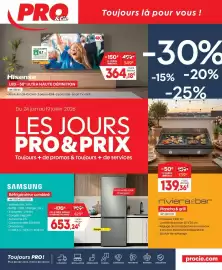 Catalogue Pro&Cie semaine 33 page 1: Hisense LED - 58" ULTRA HAUTE DÉFINITION €364,18, Riviera&bar Plancha & grill €139,36