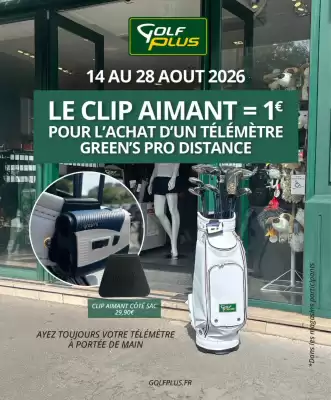 Golf Plus (valable jusqu'au 28-08)