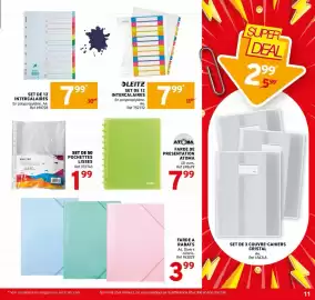 Catalogue Trafic page 11: ATOMA Farde de presentation €7,99, FARDE A RABATS €3,99
