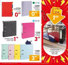 Catalogue Trafic page 5: RIVIERE Classeur à levier €3,49, CLASSEUR A LEVIER €1,79