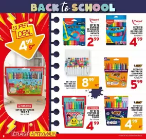 Catalogue Trafic page 8: BIC Feutres de coloriage €4,99, Maped COLOR'PEPS Infinity €2,99