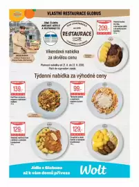 Globus leták týden 34 Strana 7: Restaurace Těstoviny penne s vepřovým masem a sýrem €99,00
