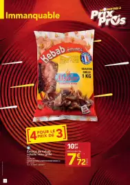 Catalogue METRO page 4: Émincé de kebab vollaile veau grille €7,72