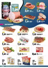 Volantino Compri Meglio Pagina 2: Del Castello spianata €1,29, Becher Speck Affumicato €1,49