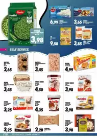 Volantino Compri Meglio Pagina 4: Kinder bueno €4,50, Ferrero Nutella Ice Cream €4,35
