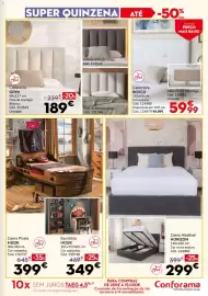 Folheto Conforama Página 11: Cama Abatível Horizon €299,00, Cama Pirata Hook €399,00