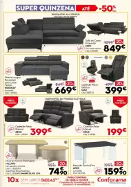 Folheto Conforama Página 3: Cadeirão Relax Elétrico MAX €399,00