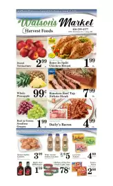 Harvest Foods weekly ad week 33 Page 1: Sweet Nectarines €2,99, Whole Pineapple €0,99