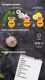 PENNY akciós újság hét 34 Oldal 11: Fokhagyma €1.390,00, Cukkini €499,00