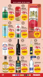 PENNY akciós újság hét 34 Oldal 17: Königsbrau dobozos sör €199,00, Nestville bourbon whisky €4.399,00