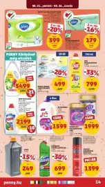 PENNY akciós újság hét 34 Oldal 18: Wippy illatos toalettpapir €399,00, Tomi mosószer €2.199,00