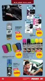 PENNY akciós újság hét 34 Oldal 35: Little Joe autóillatosító €999,00, Lifetime műszerfalapoló spray €799,00