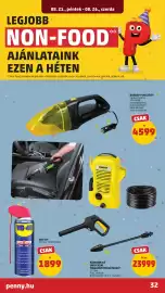 PENNY akciós újság hét 34 Oldal 36: Dunlop porszívó €4.599,00