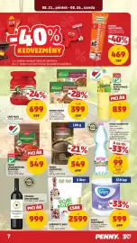 PENNY akciós újság hét 34 Oldal 9: Döbrögecz bor €2.599,00, Emese ásványvíz €99,00