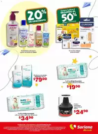 Folleto Soriana Mercado Página 15: Baby Essentials soft care aloe y glicerina €34,90