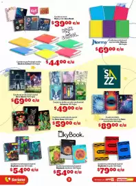 Folleto Soriana Mercado Página 3: Skybook cuaderno profesional espiral capibara €5.400,00