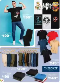Folleto Soriana Híper Página 15: Playeras Disney €199,00, Cherokee Playeras tipo polo €249,00