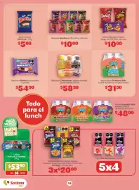 Folleto Soriana Híper Página 20: Botanas Sabritas €10,00, Bonafont Kids Aguita Natural €3.150,00