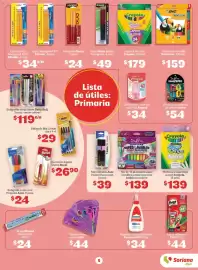 Folleto Soriana Híper Página 5: Indra plumones super lavables jumbo macaron €139,00, Crayola Lápices de color €179,00