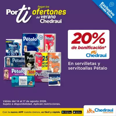 Chedraui (válido hasta 17-08)