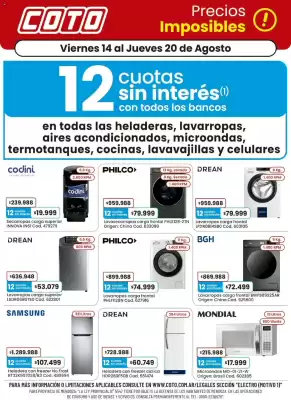 Coto (válido hasta 20-08)