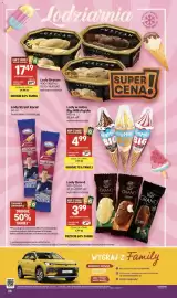 Delikatesy Centrum gazetka tydzień 34 Strona 28: Lody Grand €3,99, Lody Strzał Koral