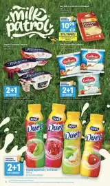 Delikatesy Centrum gazetka tydzień 34 Strona 6: Ser żółty w plastrach Mlekpolski €10,99, Napój jogurtowy Jovi Duet €1,00