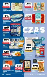 Netto gazetka tydzień 34 Strona 12: Filety rybne €17,99, Ryba po grecku Corsarro €8,99