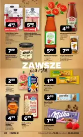 Netto gazetka tydzień 34 Strona 24: Danie instant Oyakata Ajinomoto €4,99, Płatki owsiane Melvit blyskawiczne €6,29