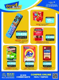 Folleto Carrefour Maxi semana 33 Página 10: Pepitos galletitas c/ chips chocolate €1.429,00, Arcor pure de tomate