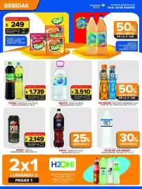 Folleto Carrefour Maxi semana 33 Página 2: Nestle agua de mesa sin gas bidon €3.510,00, Terma aperitivo s/alcohol €1.739,00