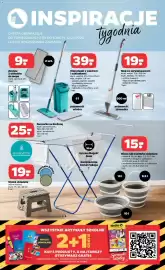 Netto gazetka tydzień 34 Strona 2: Mop ze spryskiwaczem €19,00, Zestaw 2 wkładow do mopa €9,00