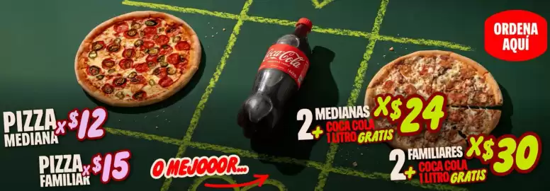 Catálogo Papa John's Página 1