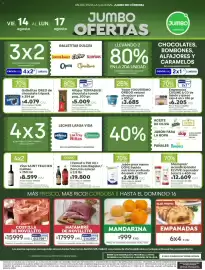 Catálogo Jumbo Página 1: Matambre de novillito €14.399,00, Elvive shampoo acondicionador reparador total €12.609,00