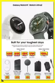 JB Hi-Fi catalogue Page 14: Samsung Magnetic Wireless Charger €84,00, 65W PD Trio AC Adaptor €99,00