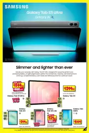 JB Hi-Fi catalogue Page 17: Galaxy Tab S11 Ultra €1.599,00, Galaxy Tab S10FE €849,00