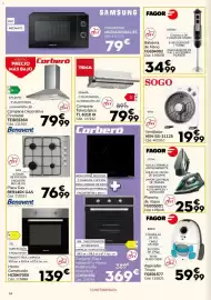 Catálogo Conforama Página 14: Fagor plancha de vapor FGE05001 €25,99, Sogo ventilador ven-ss-21125 €19,99