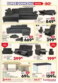 Catálogo Conforama Página 3: Sillón Relax Eléctrico MAX €399,00