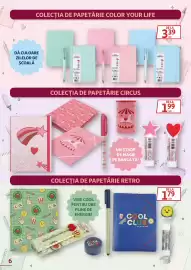 Catalog Auchan Pagină 6: Colecția de papetărie retro €1,79, Carnet €3,39