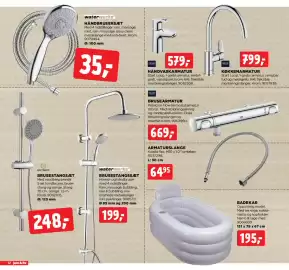 Jem & fix tilbudsavis uge 34 Side 12: BRUSEARMATUR €669,00, ARMATURSLANGE €64,95
